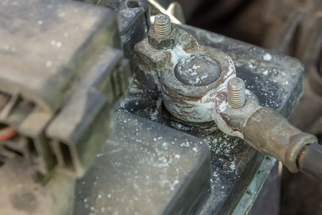 corroded battery terminals