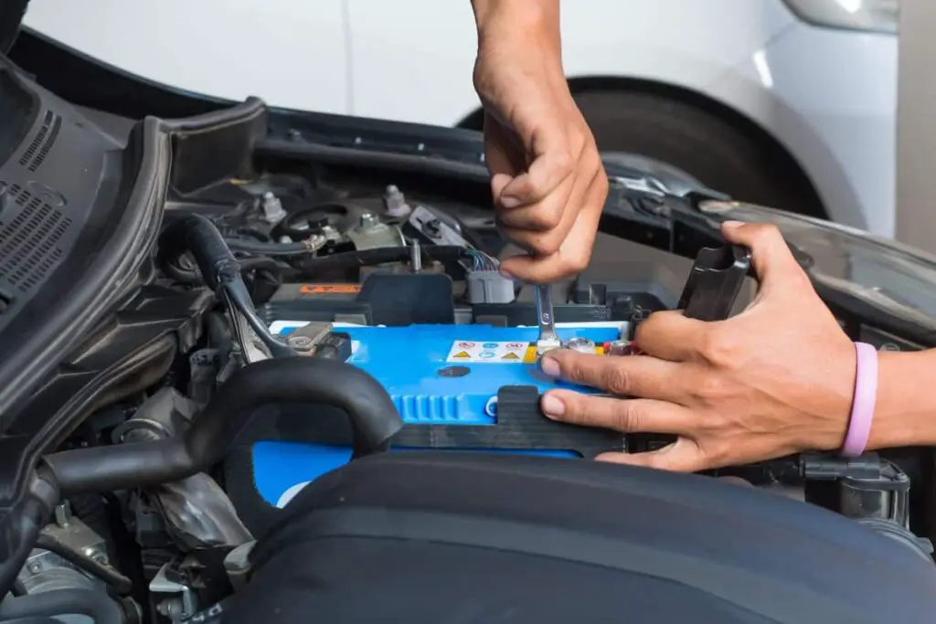 Car battery died after oil change