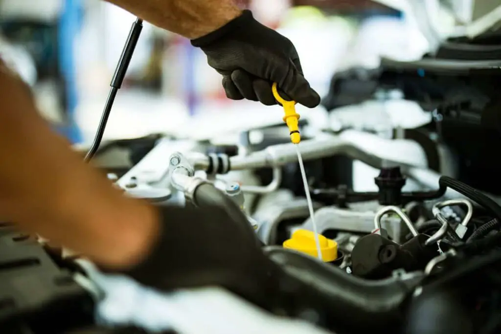 car oil level