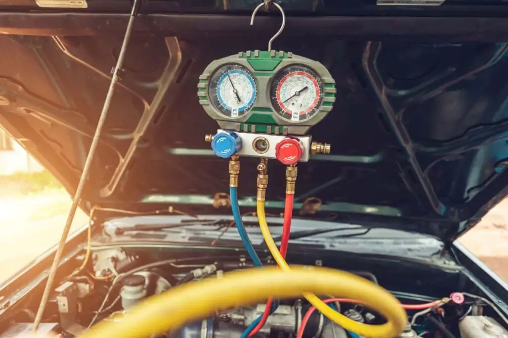 car refrigerant service